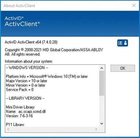 activex smart card reader|About ActivID ActivClient .